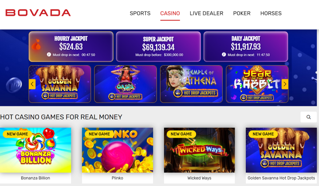 Bovada Casino Review