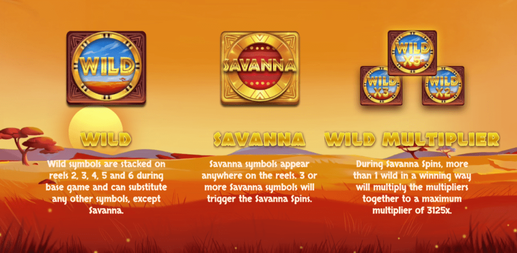 Golden Savanna Slot Bonus