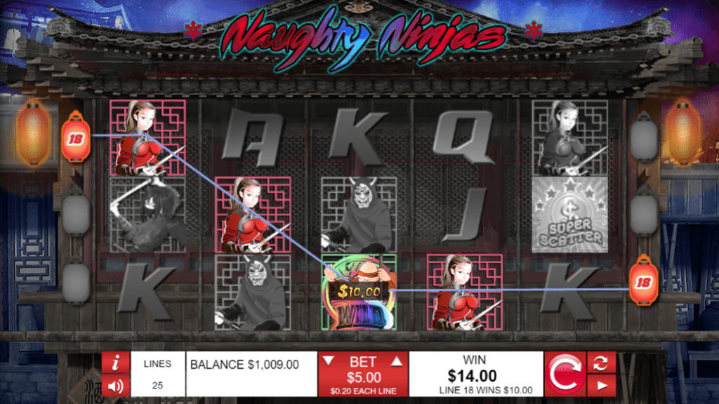 Naughty Ninjas Slot Game Review