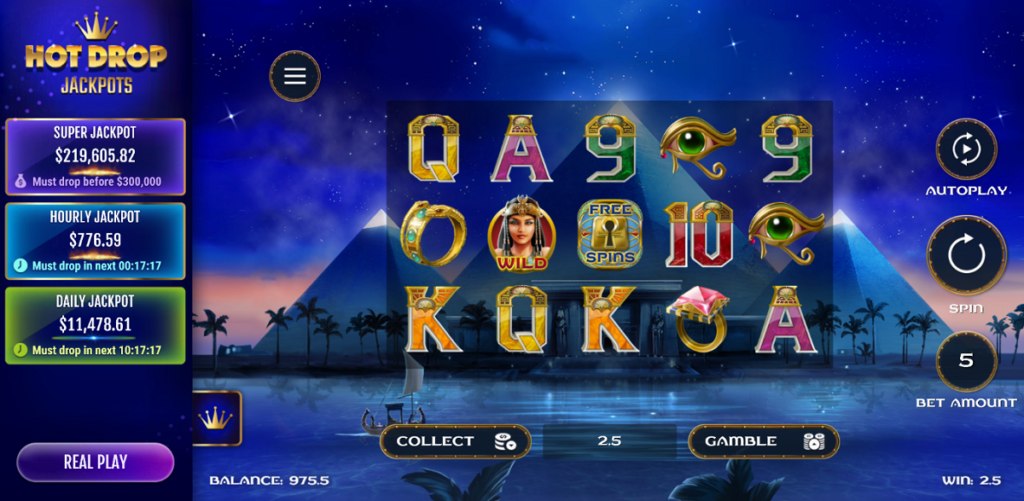 A Night With Cleo Hot Drop Jackpots Review Slotslv
