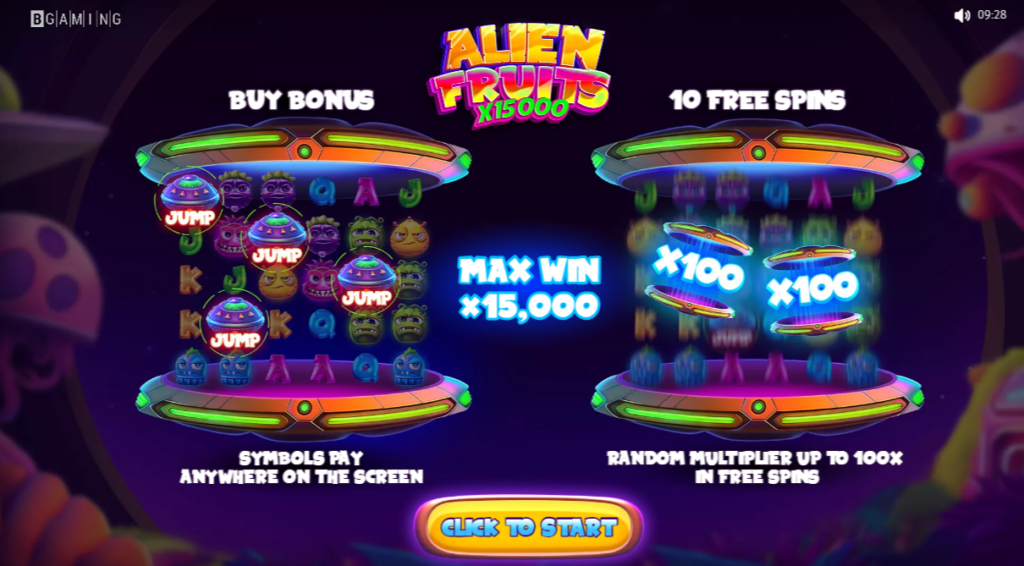 Alien Fruits Slot Review