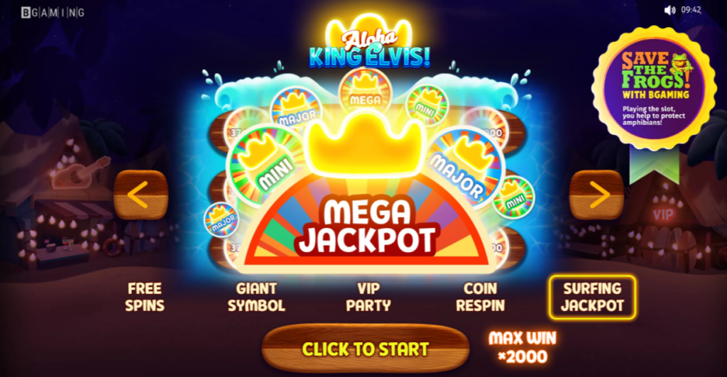 Aloha King Elvis Slot Game Jackpots