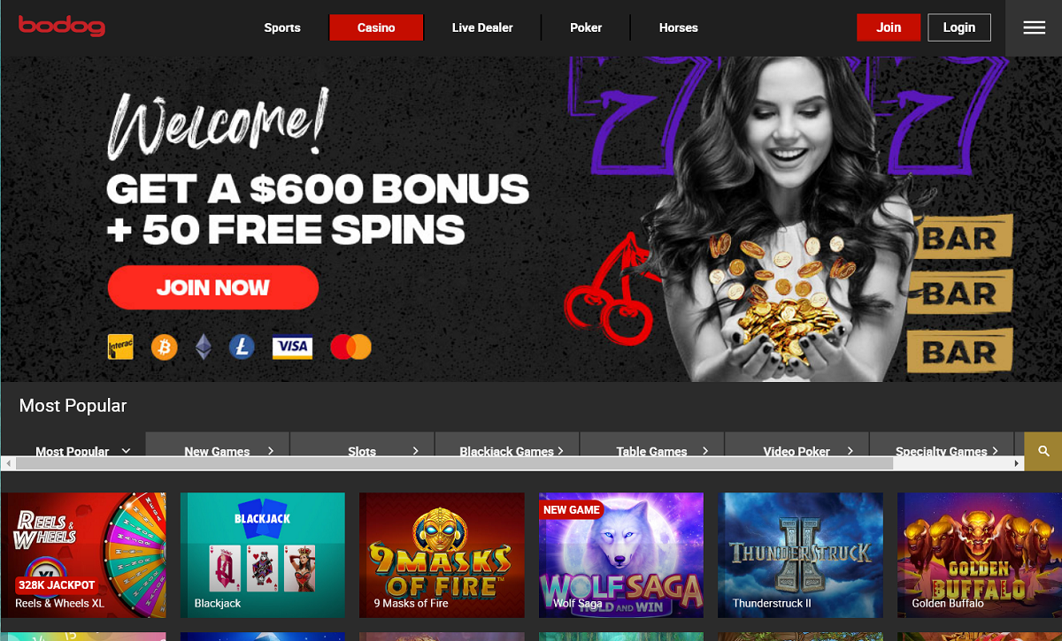 Bodog Casino Review