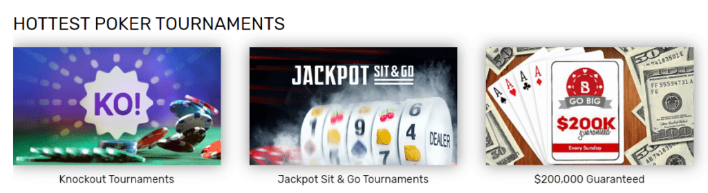 Bovada Poker Tournaments