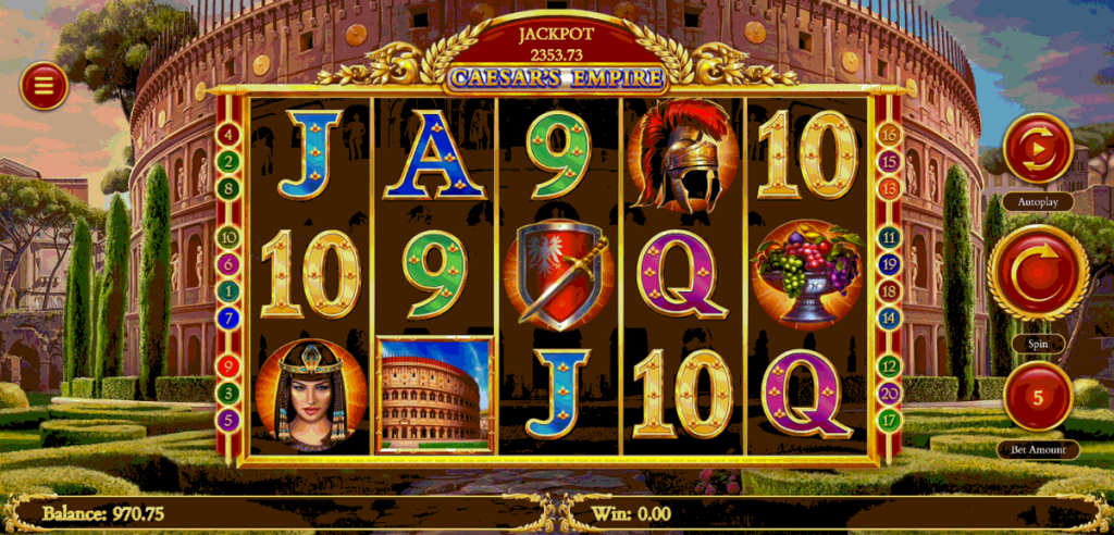 Caesars Empire Slot FREE PLAY