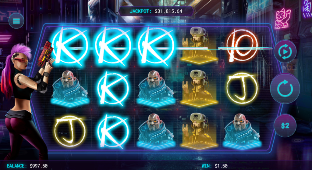 Cyberpunk City Slot Review @ Bovada Casino