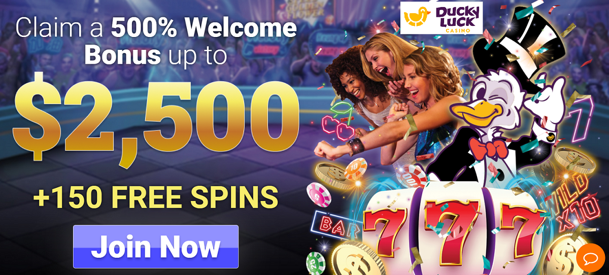 Ducky Luck Casino Welcome Bonus