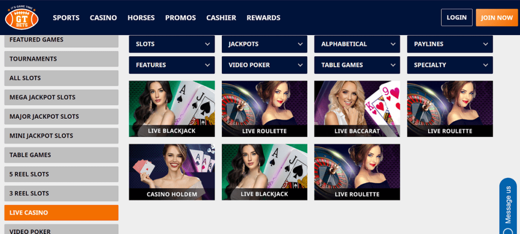 GT Bets Casino Review - Legit or Scam