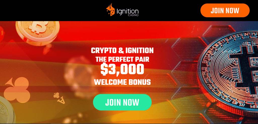 Ignition Casino Crypto Deposit Bonus