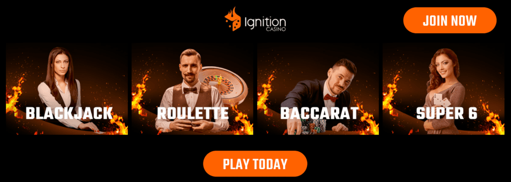 Ignition Casino Live Dealers