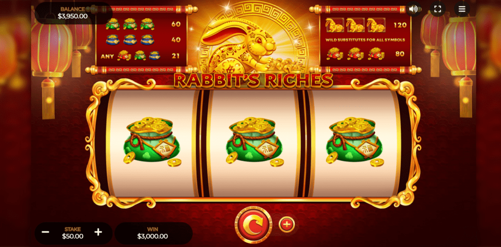 Rabbit's Riches Review @ BetUS Casino