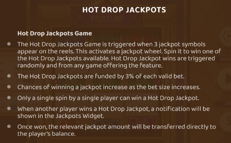 Reels of Fortune Hot Drop Jackpots Explained