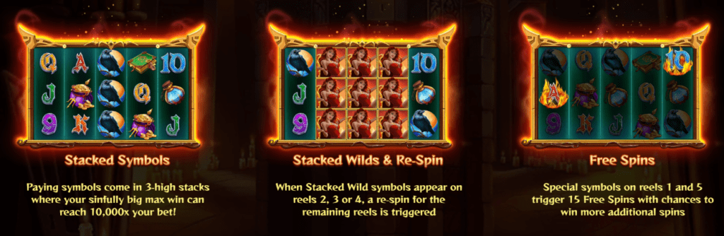 Wicked Ways Slot Review - Features
