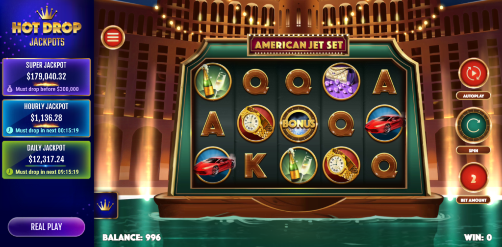 American Jet Set Hot Drop Jackpots Review 