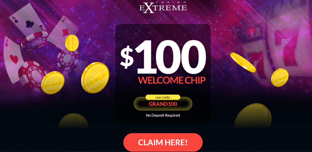 Casino Extreme No Deposit Bonus