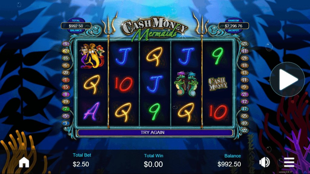 Cash Money Mermaids HOT Jackpot Slot