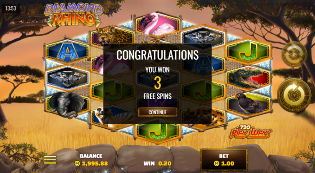 Diamond Rhino - NEW Slots to Play @ Bovada Casino