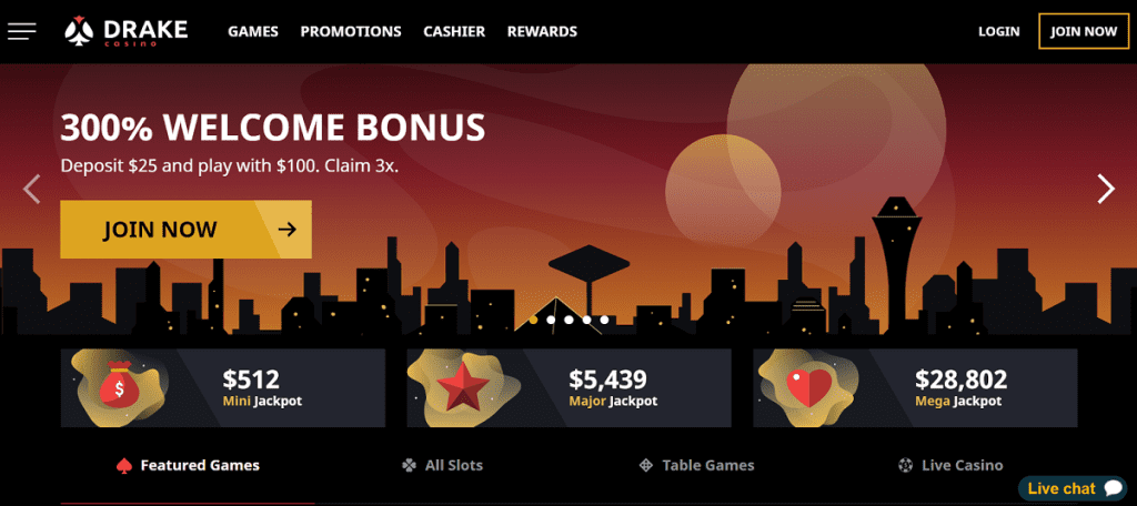 Drake Casino Review