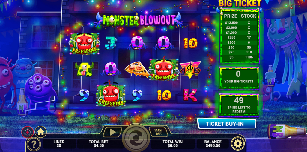 Monster Blowout - Best Drake Casino Slots