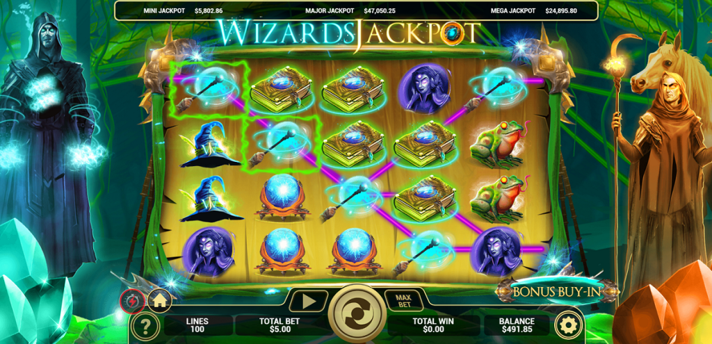 Wizards Jackpot - Gossip Slots Real Money Slots