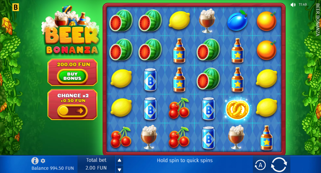 Beer Bonanza Review - Buy Bonus Slots