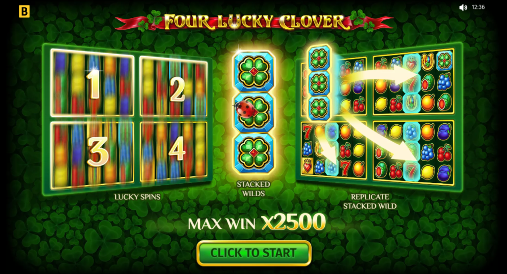 Four Lucky Clover