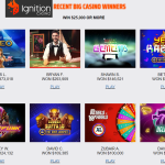Ignition Casino Recent Big Winners