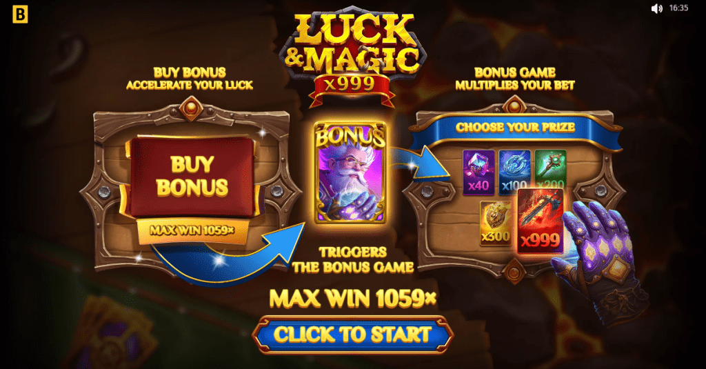 NEW Slots @ Bovada - Luck & Magic X999