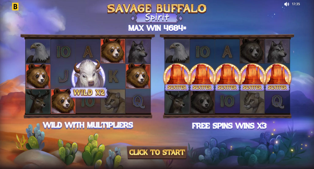 Savage Buffalo Spirit Slot Review