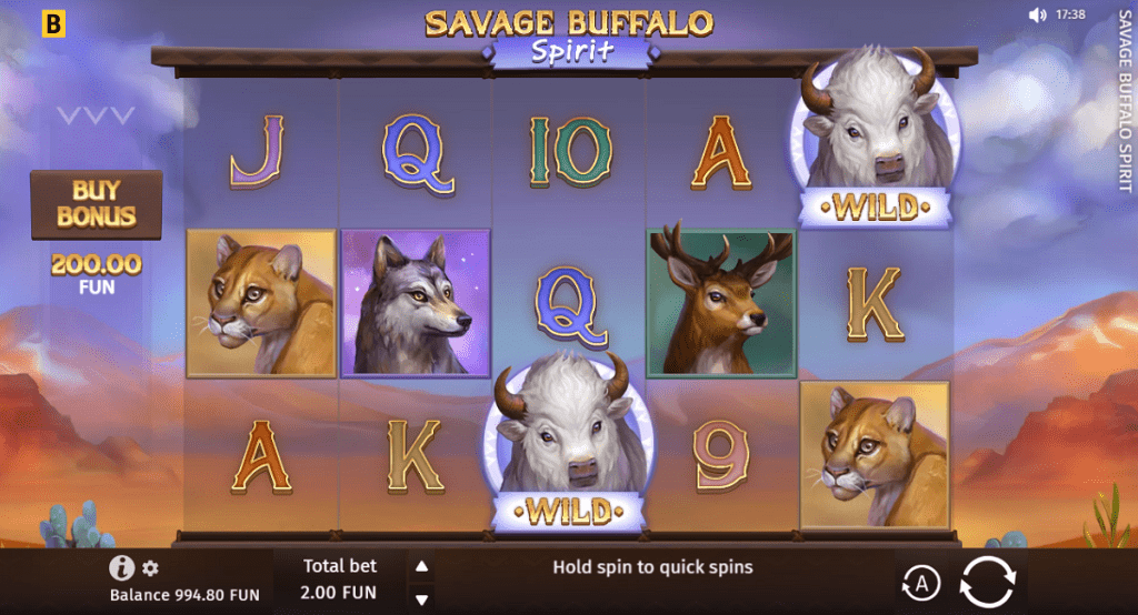 Savage Buffalo Spirit Slot Review @ Bovada Casino