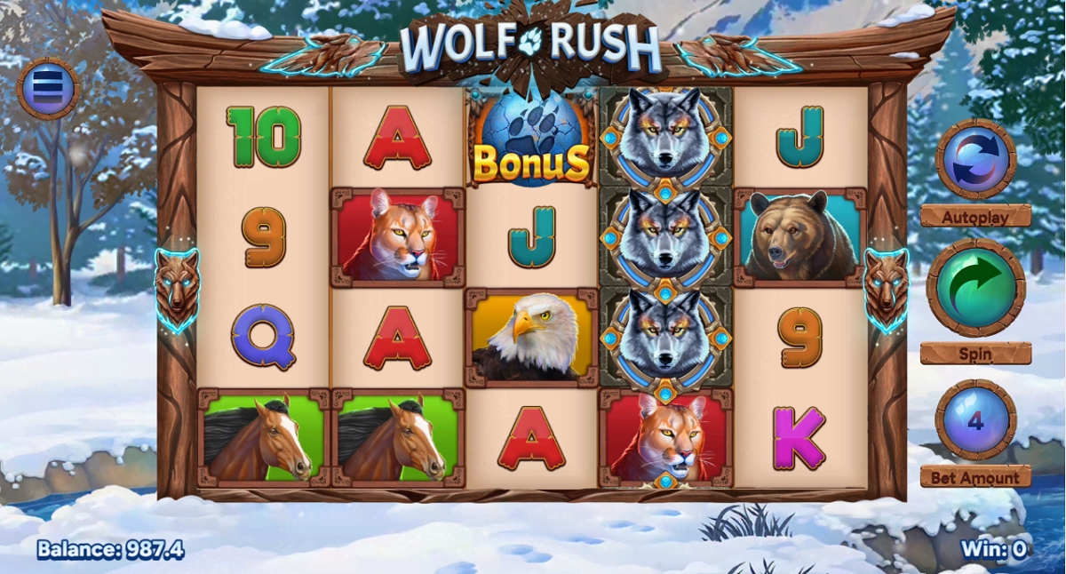 Wolf Rush Slot Review @ Bovada Casino