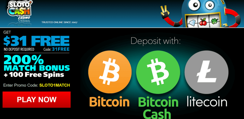 SlotoCash No Deposit Bonus Code