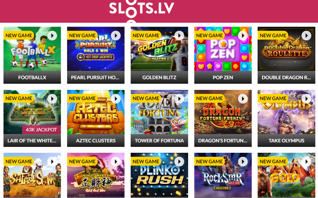 Exciting and New Slots