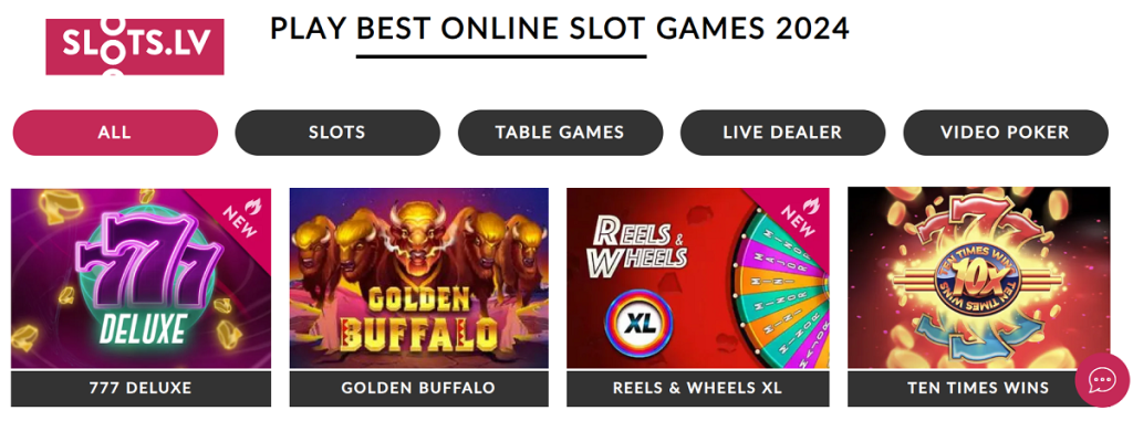 Play Best Online Slot Games 2024