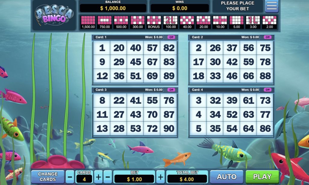 Pesca Bingo