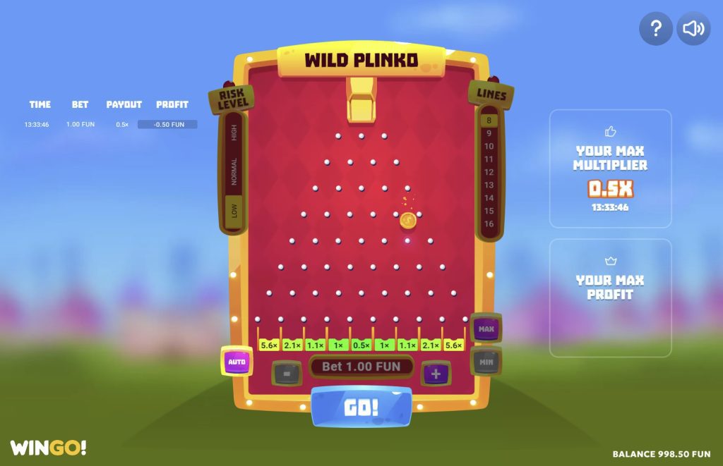 Wild Plinko