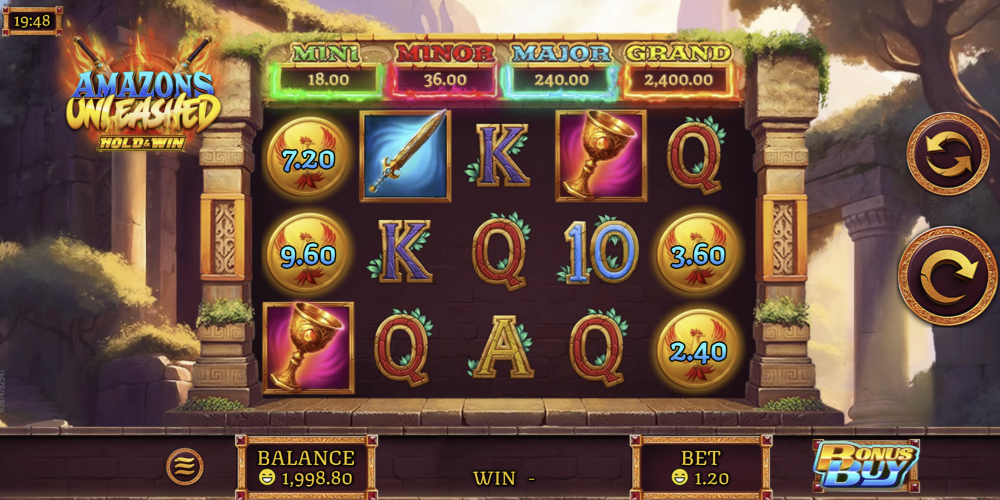 Amazons Unleashed Hold & Win